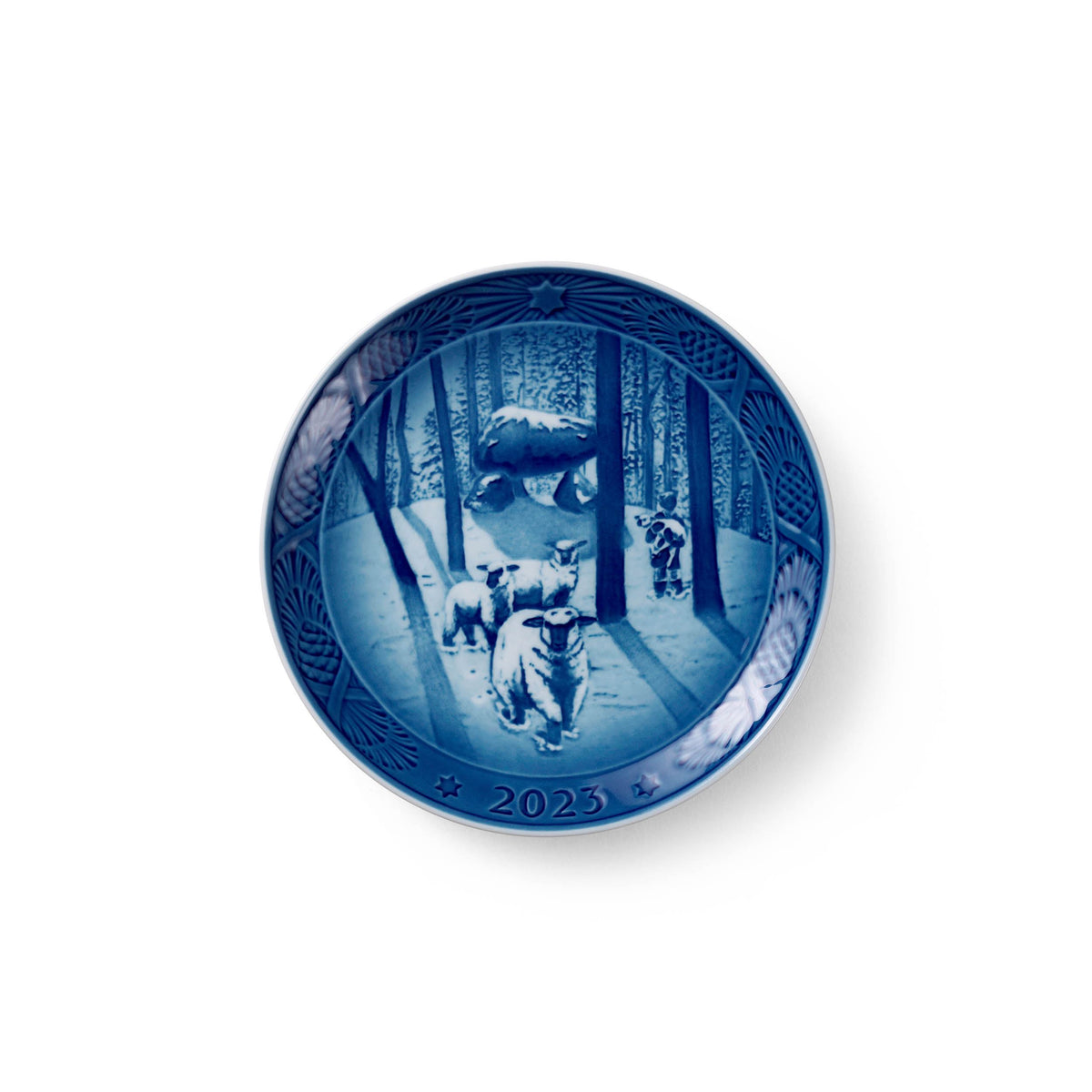 Christmas Plate 2023, Christmas Time in the Forest, 18 cm