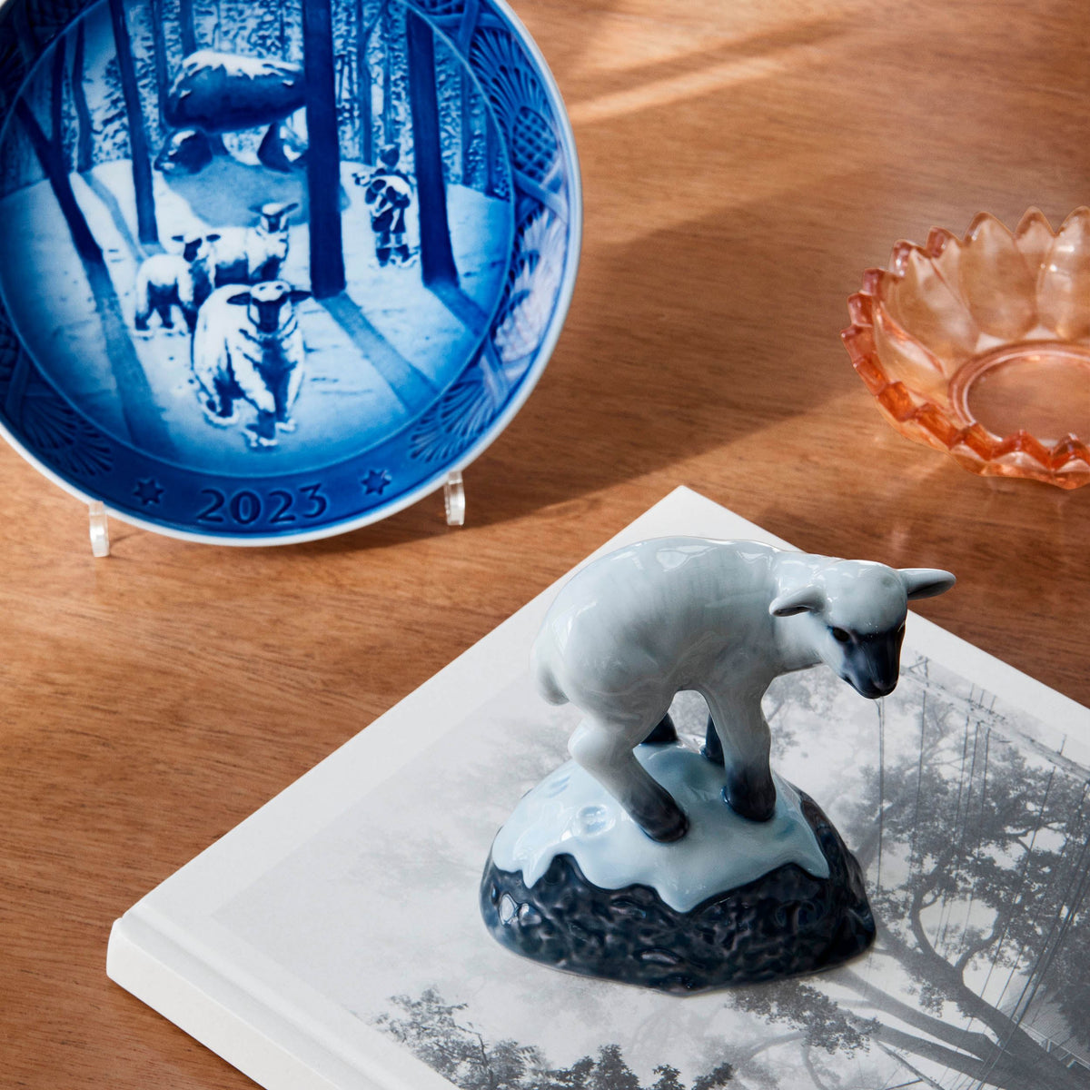 Christmas Plate 2023, Christmas Time in the Forest, 18 cm