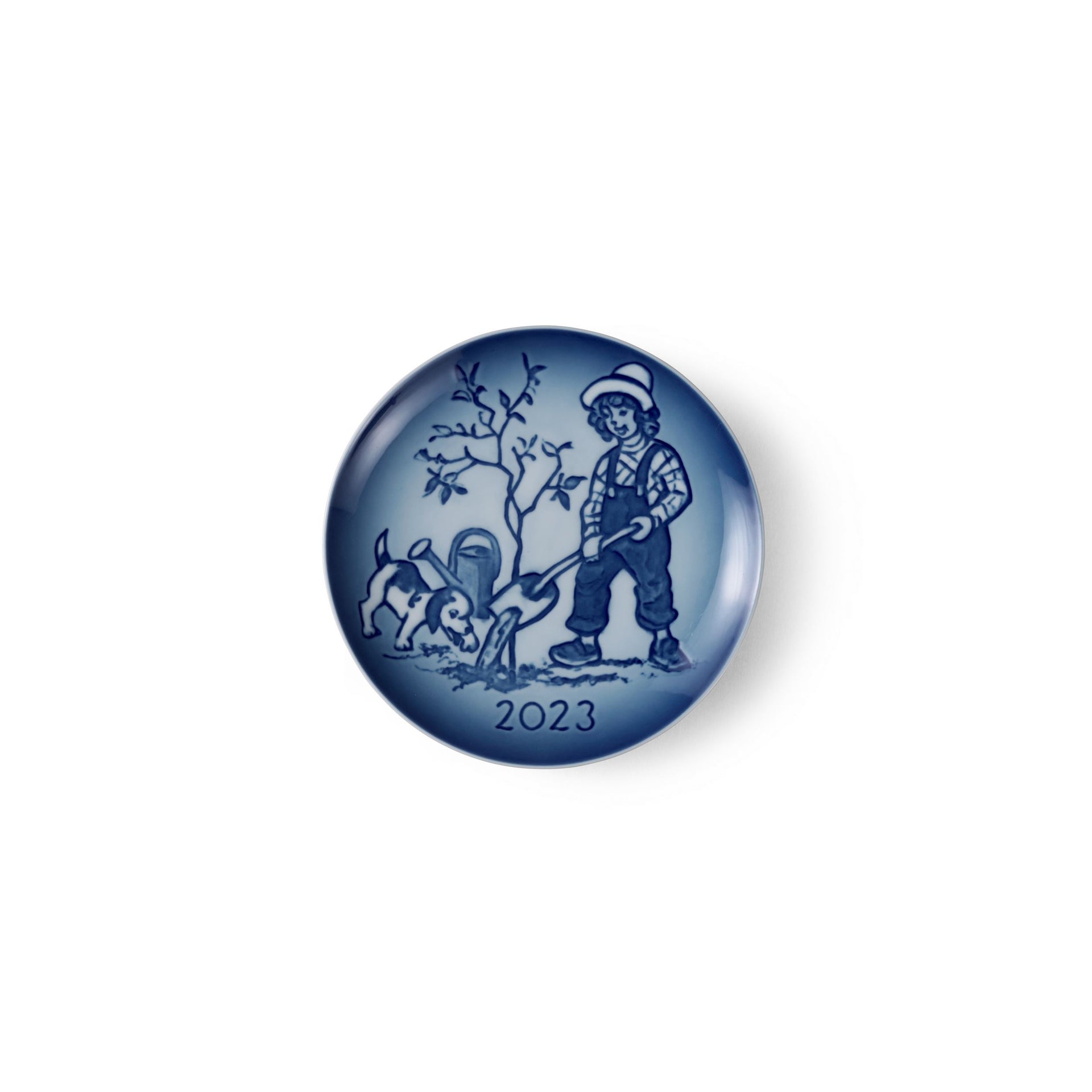 Bing & Grøndahl Children's Day Plate 2023, The Gardener's Little Helper, 13 cm
