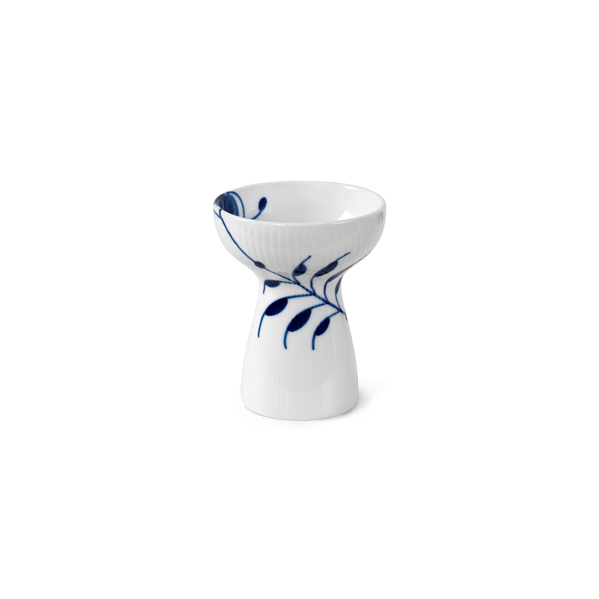 Blue Fluted Mega Vase, 11 cm