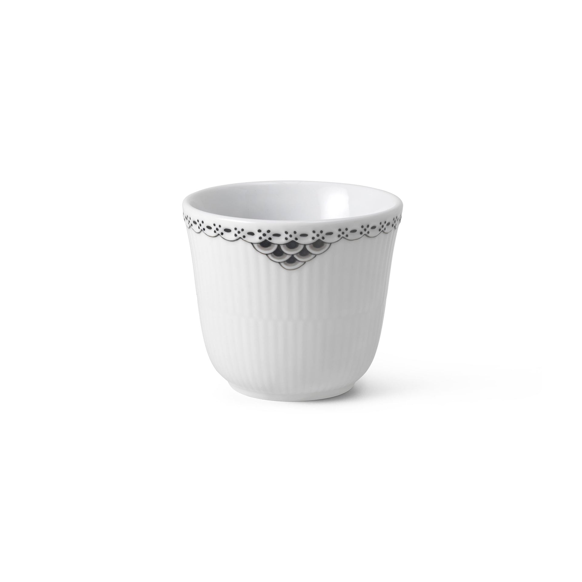 Black Lace Thermal Mug, 26 cl