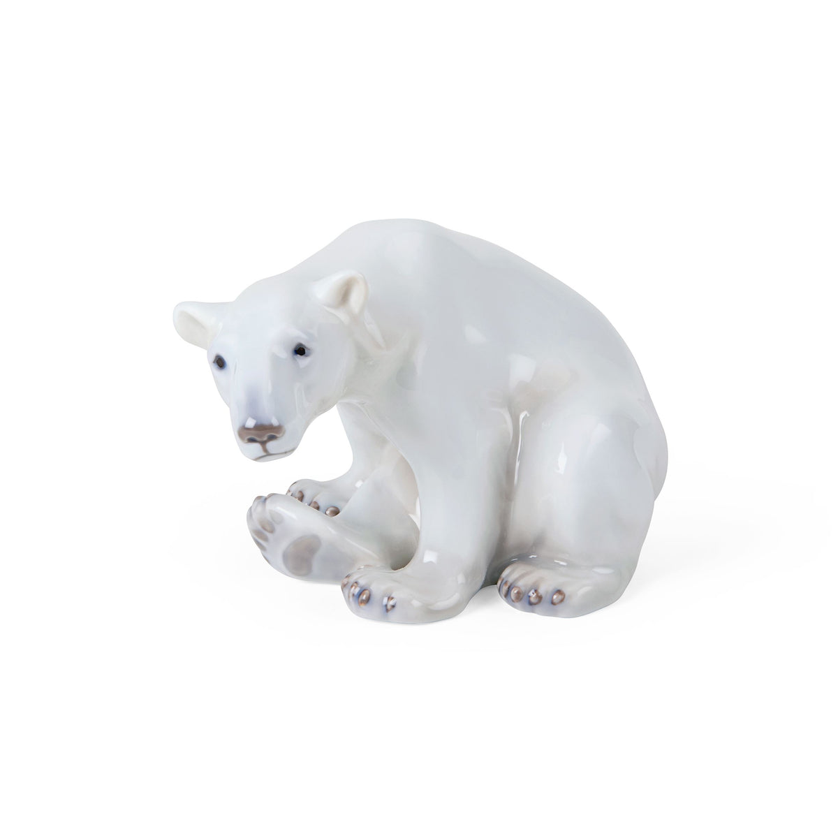Figurines Polar Bear Sitting, 12 cm