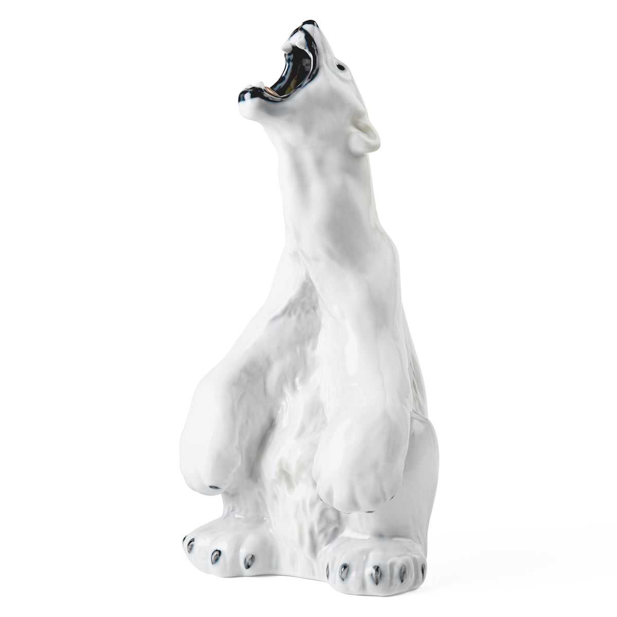 Figurer brølende isbjørn, 33,5 cm