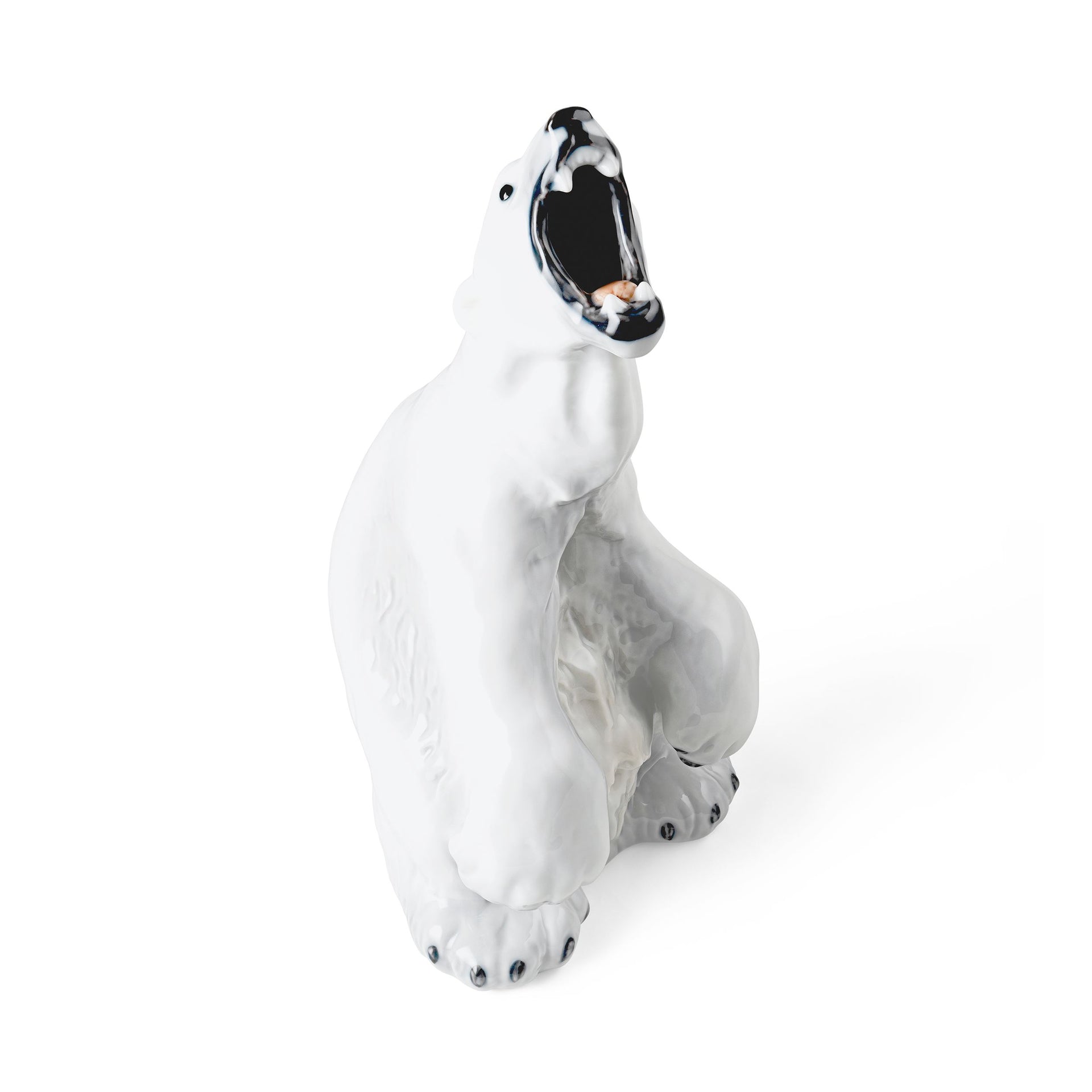 Figurer brølende isbjørn, 33,5 cm - Figurines Polar Bear Roaring, 33.5 cm