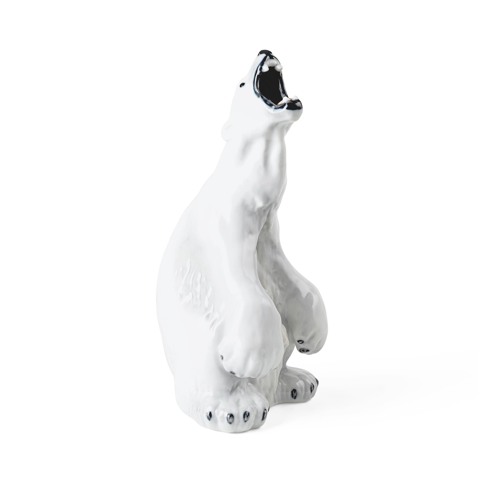 Figurer brølende isbjørn, 33,5 cm - Figurines Polar Bear Roaring, 33.5 cm