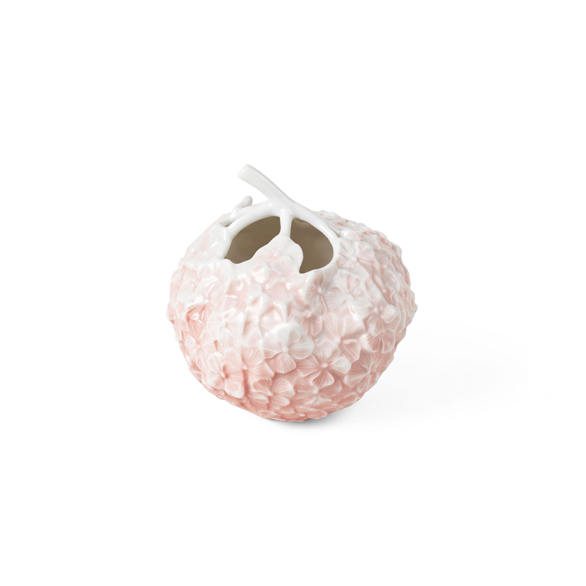 The Art of Giving Flowers Vase, Hydrangea, Coral, 10 cm