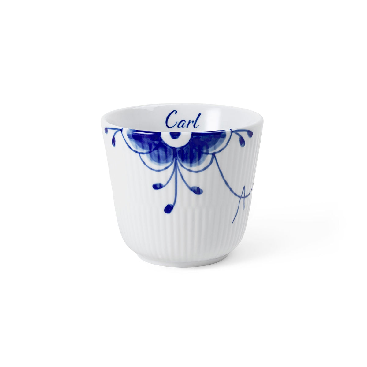 Blue Fluted Mega Thermal Mug, Bespoke, 26 cl