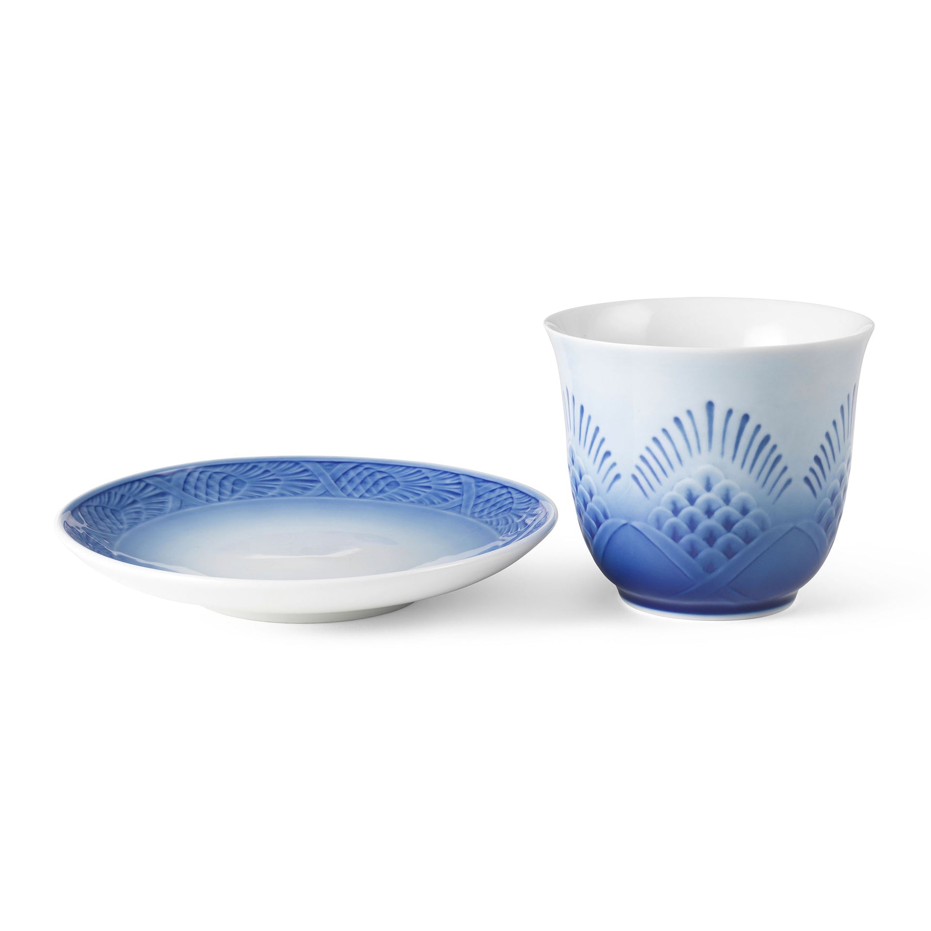 Blue Collectibles Thermal Mug and Plate 2024, 26 cl, 15.5 cm - Thermal Mug and Plate 2024, 26 cl, 15.5 cm