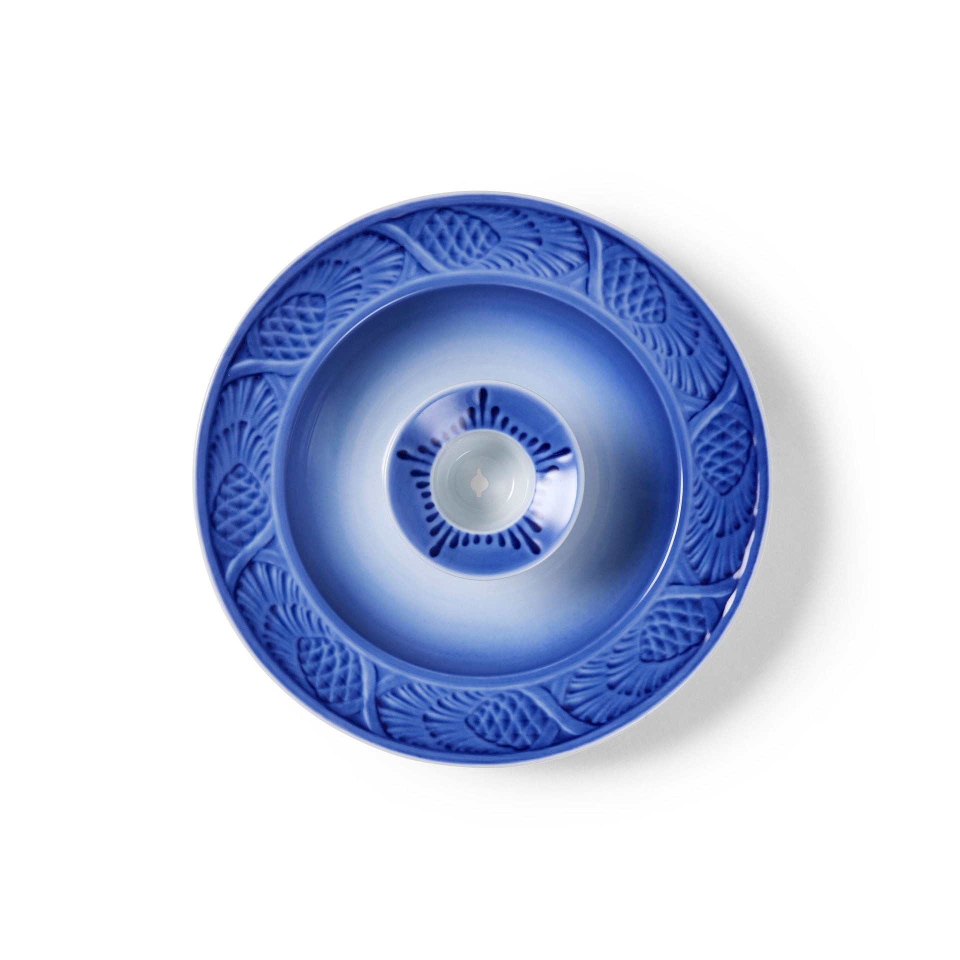 Blue Collectibles Candleholder, 15 cm