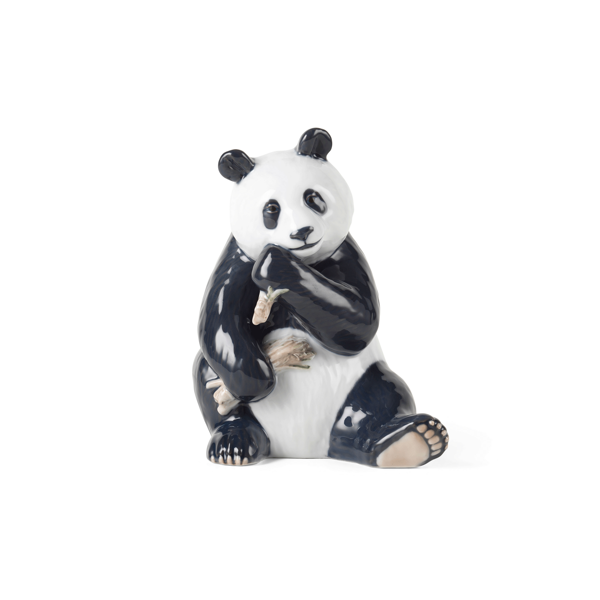 Figurines Panda Eating, 18 cm