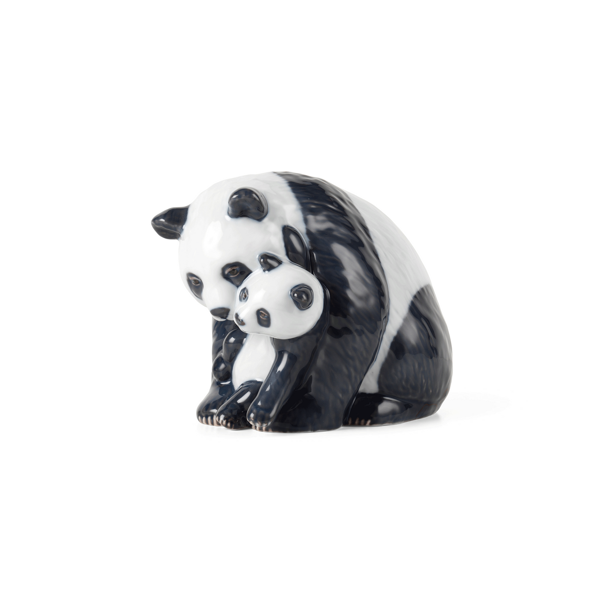 Figurines Panda with Cub, 13 cm