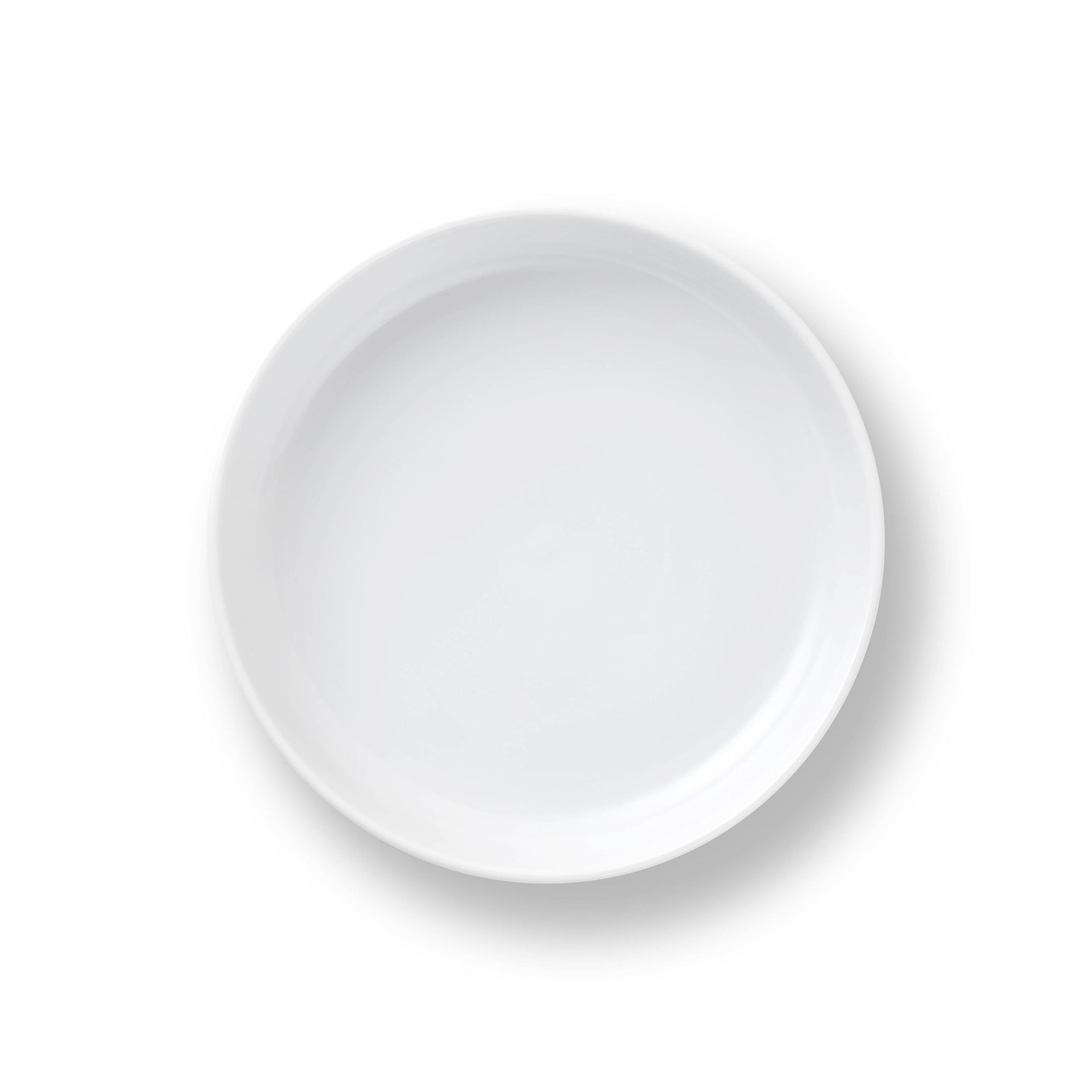 White Fluted Ovenware, 18.5 cm