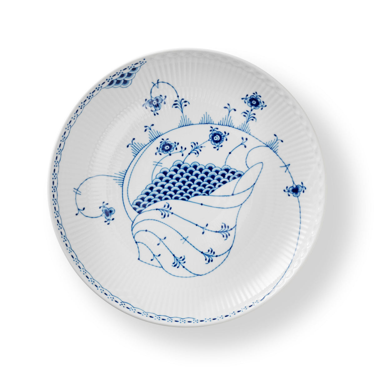 Royal Creatures Plate Coupe, Seashell, 25 cm