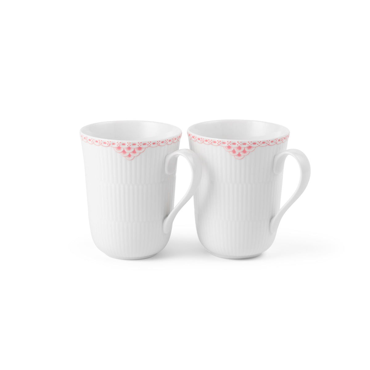 Coral Lace Cup, 36 cl, 2 pcs