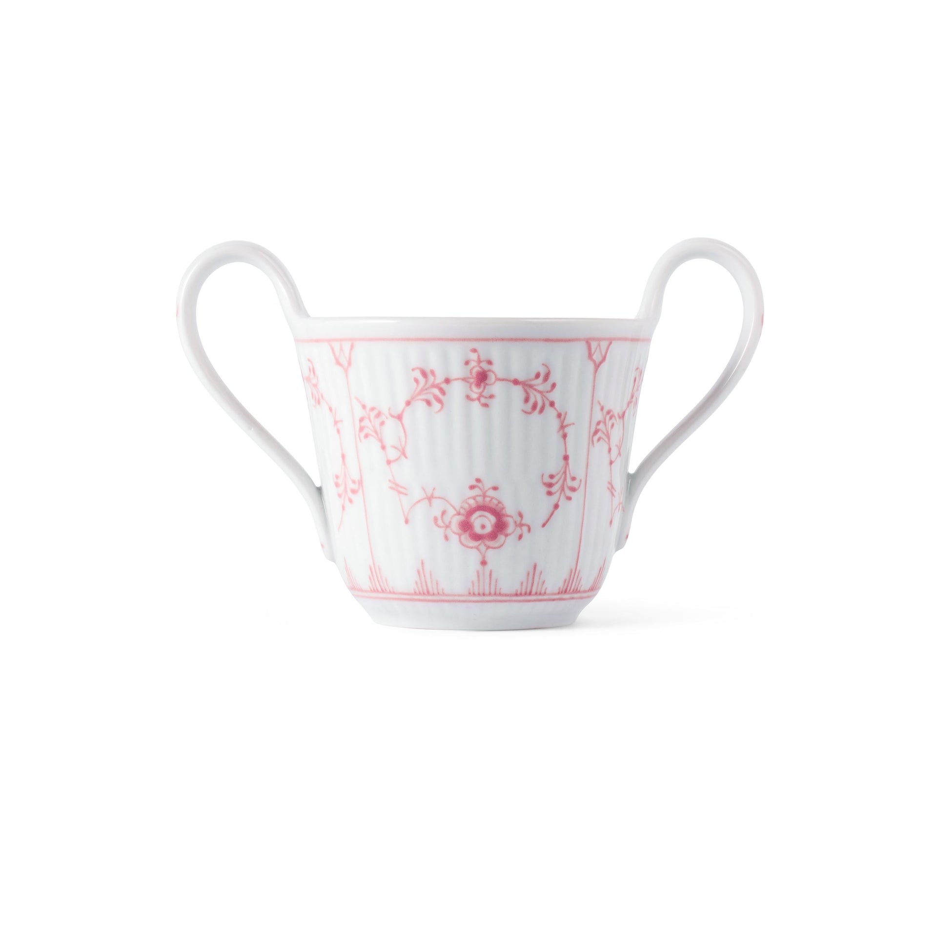 Coral Fluted Plain Baby Cup, 13 cl