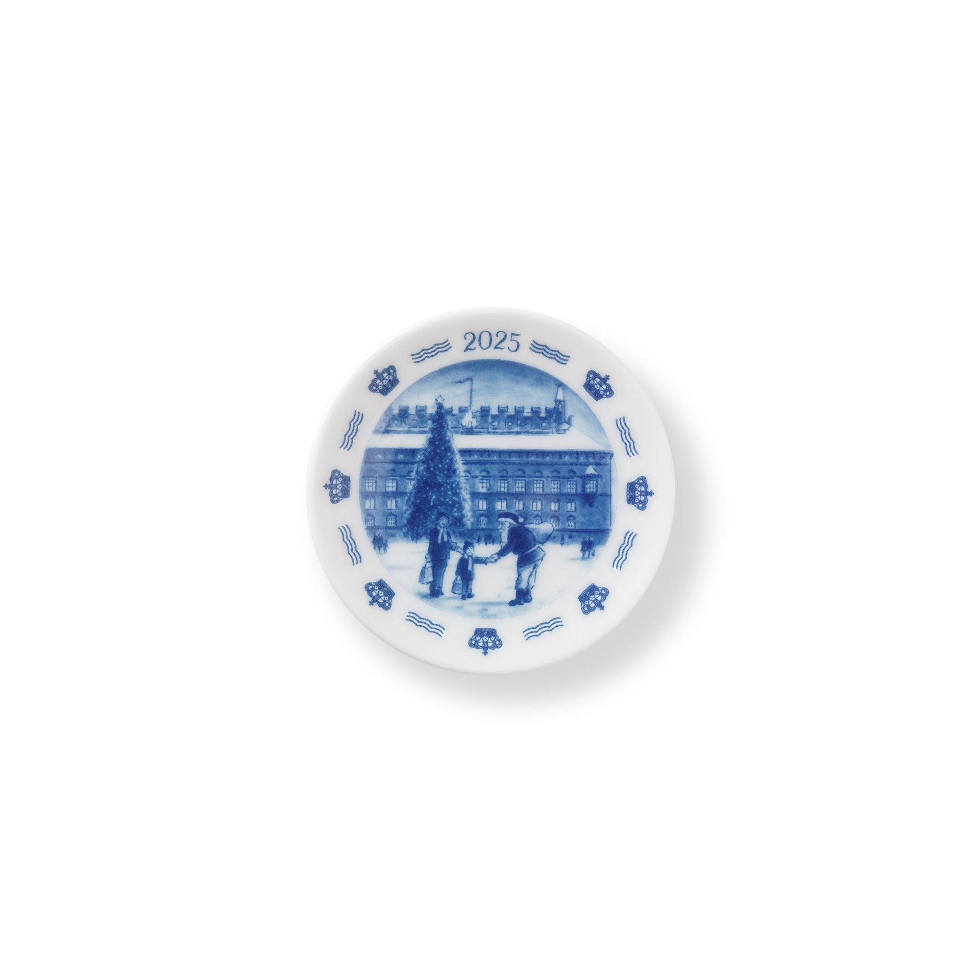 Christmas Plaquette 2025, Christmas in Copenhagen, 8.5 cm