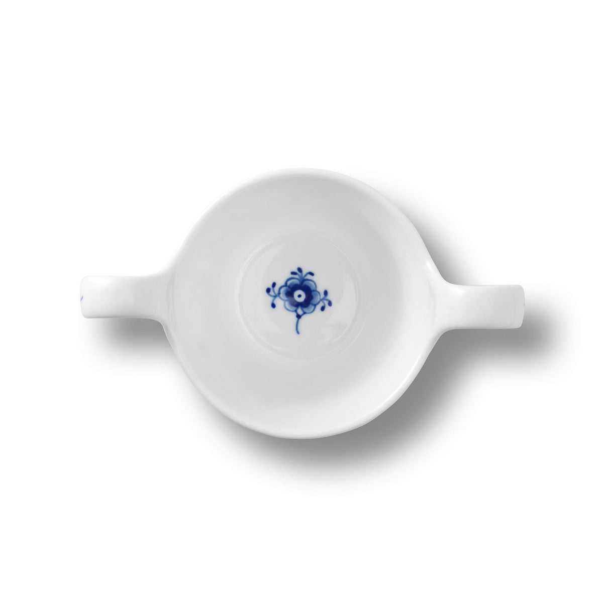 Blue Fluted Plain Baby Cup, Bespoke, 13 cl
