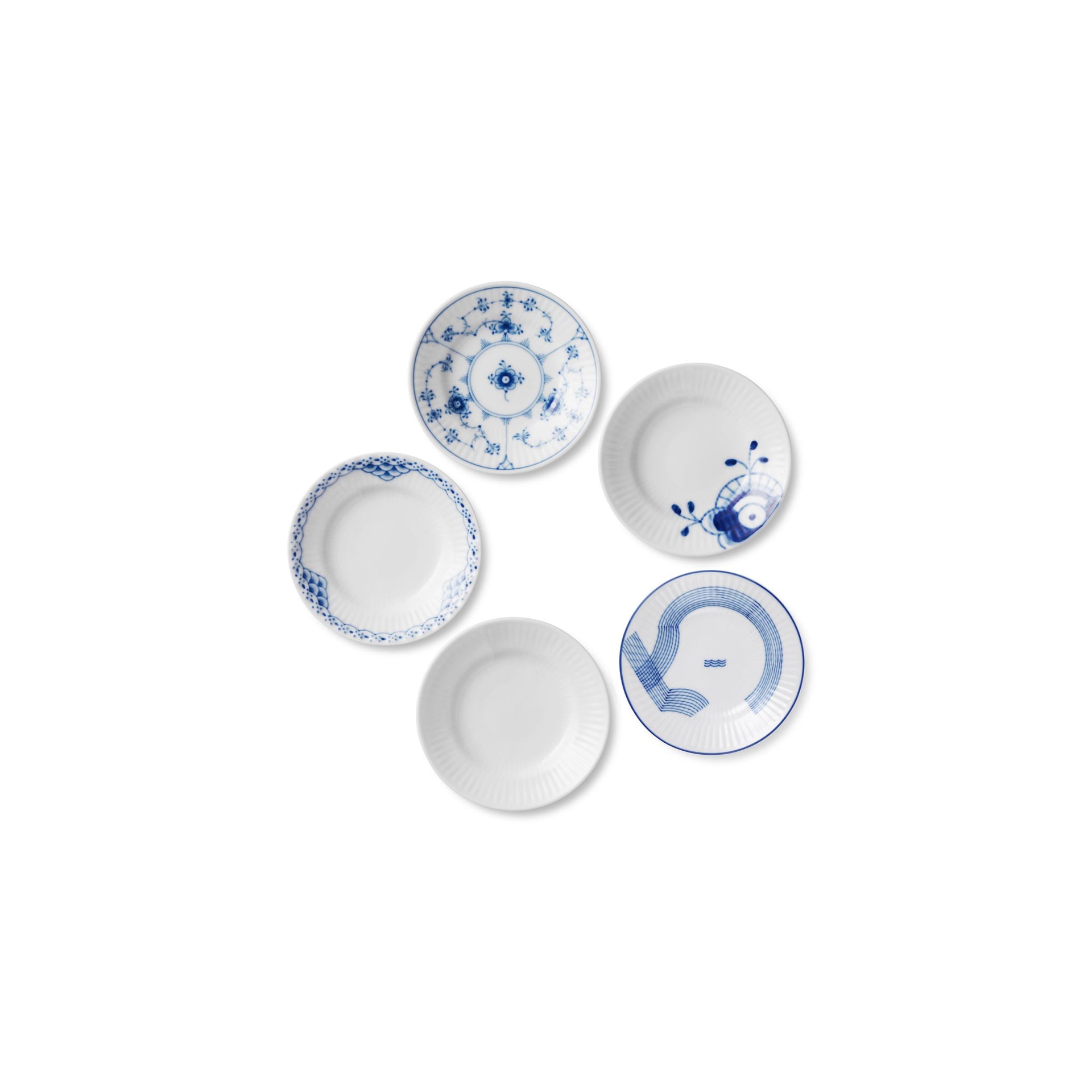 Gifts with History Plate, 11 cm, 5 pcs