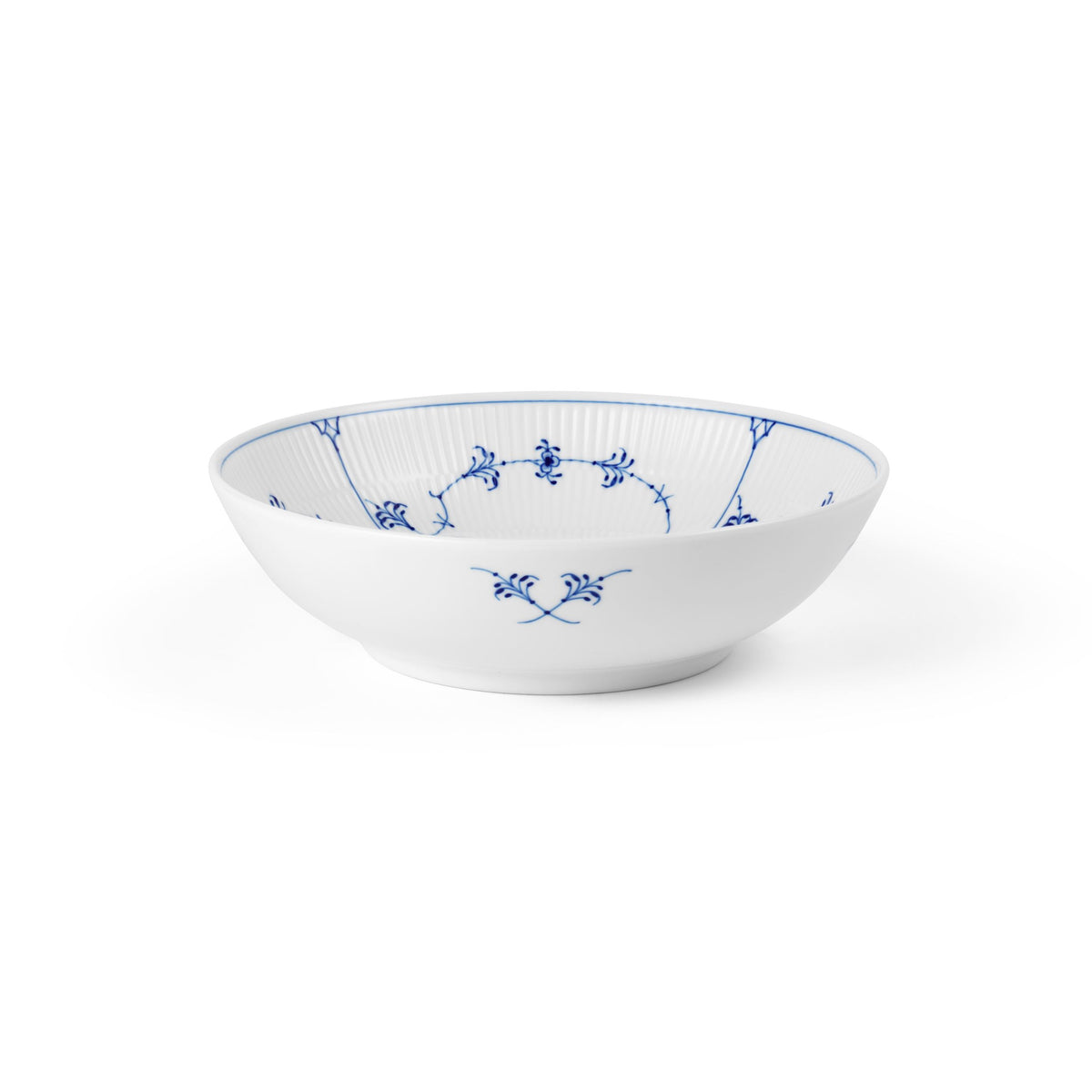 Blue Fluted Plain Bowl, 110 cl