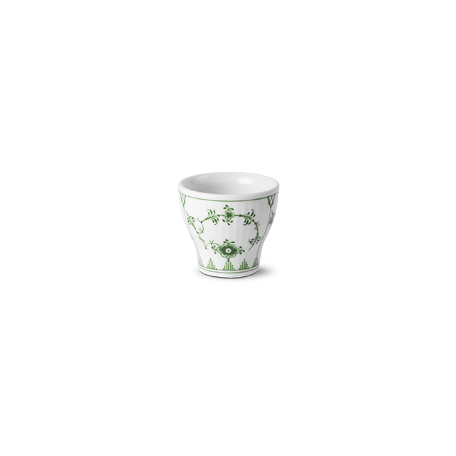 Green Fluted Plain Egg Cup, 4.8 cm