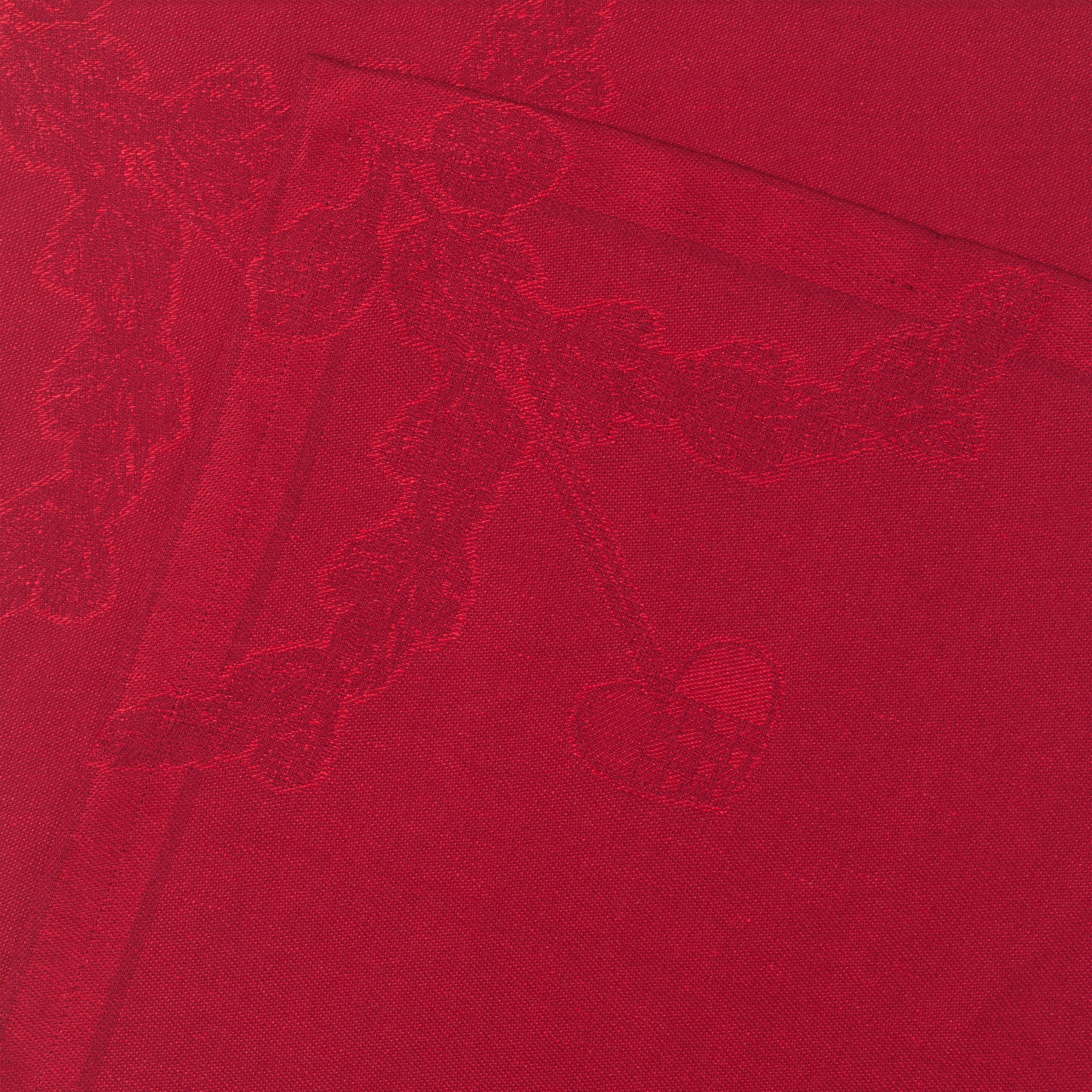 Star Fluted Christmas Napkin, Red, 45 x 45 cm, 2 pcs