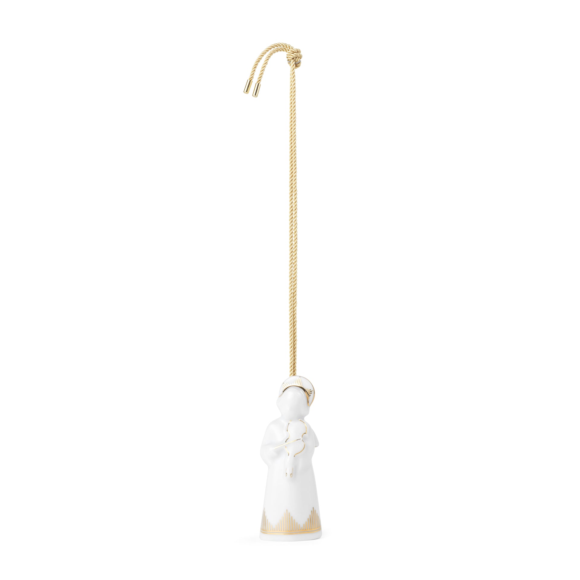 Angel with Violin, 9.5 cm - Royal Copenhagen Christmas angel