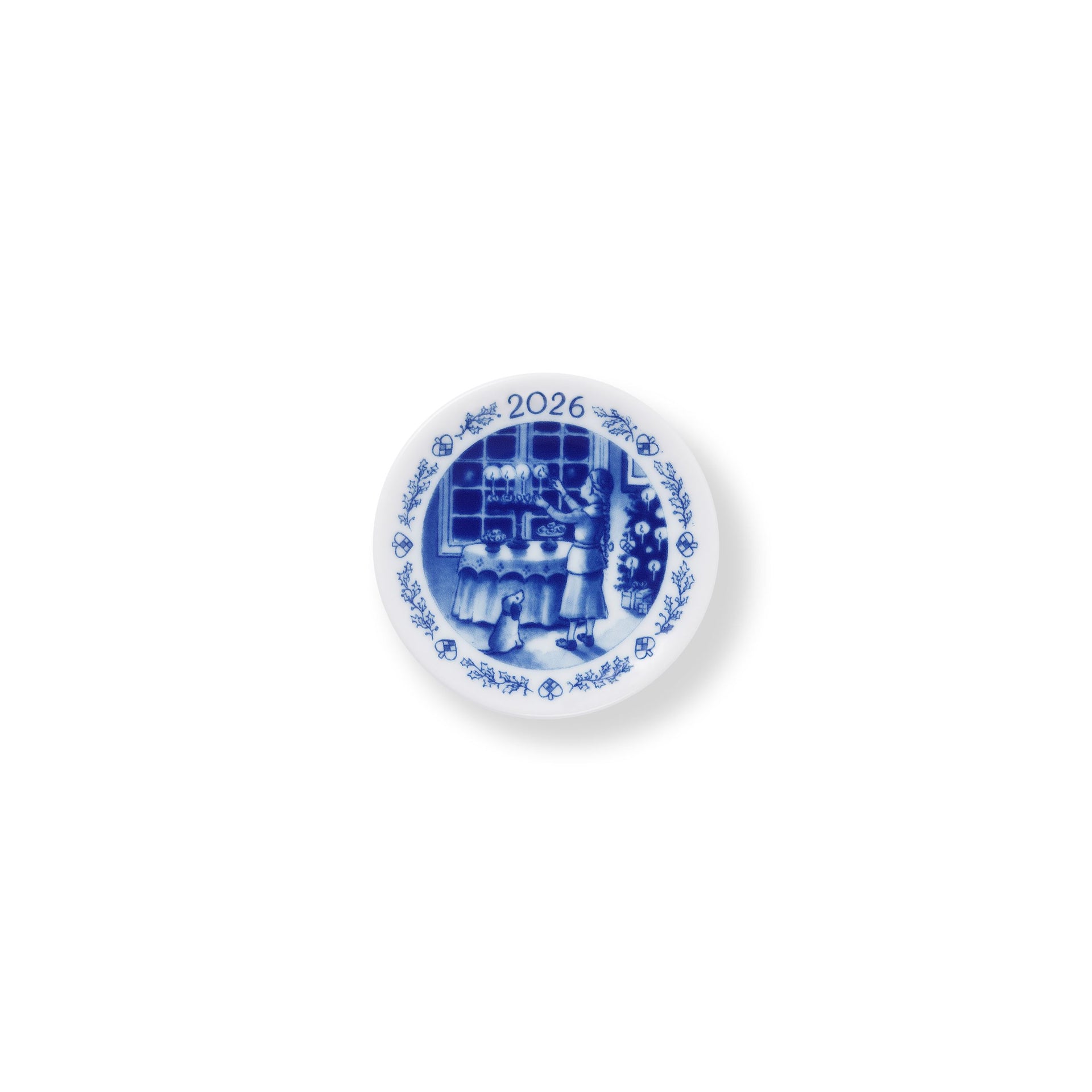 Blue Collectibles Christmas Plaquette 2026, In the Glow of Christmas Lights, 8.5 cm