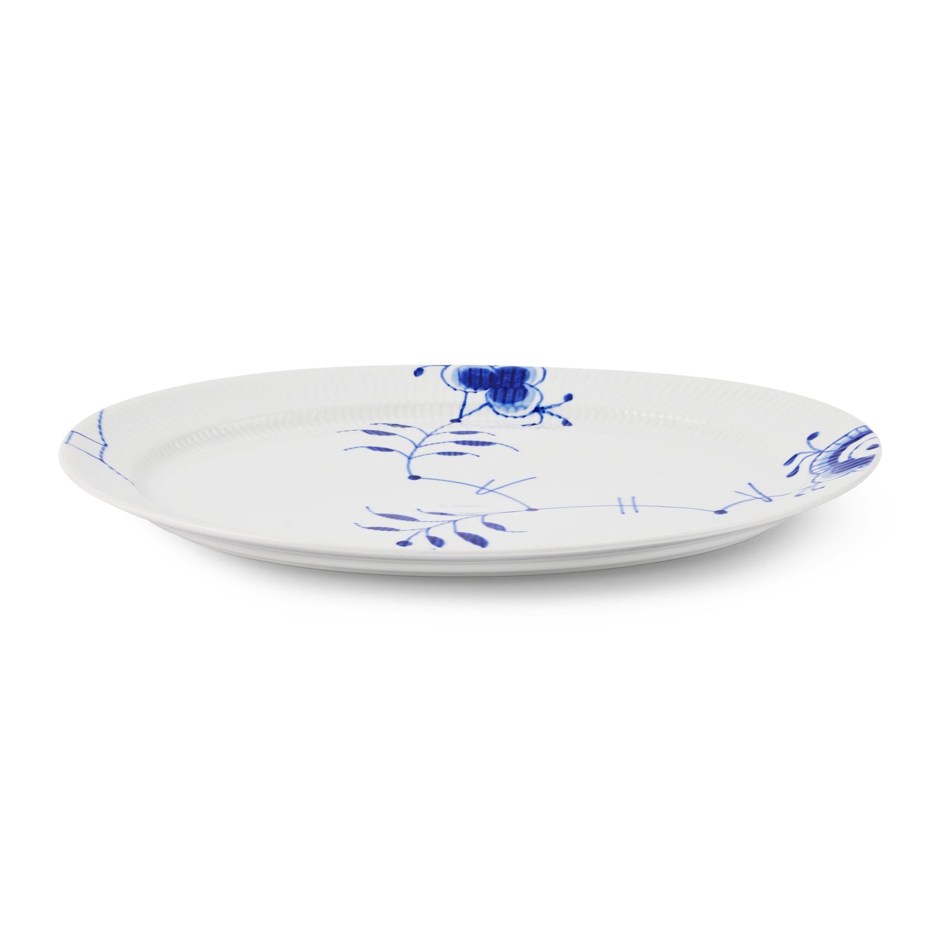 Blue Fluted Mega Dish, 35 cm