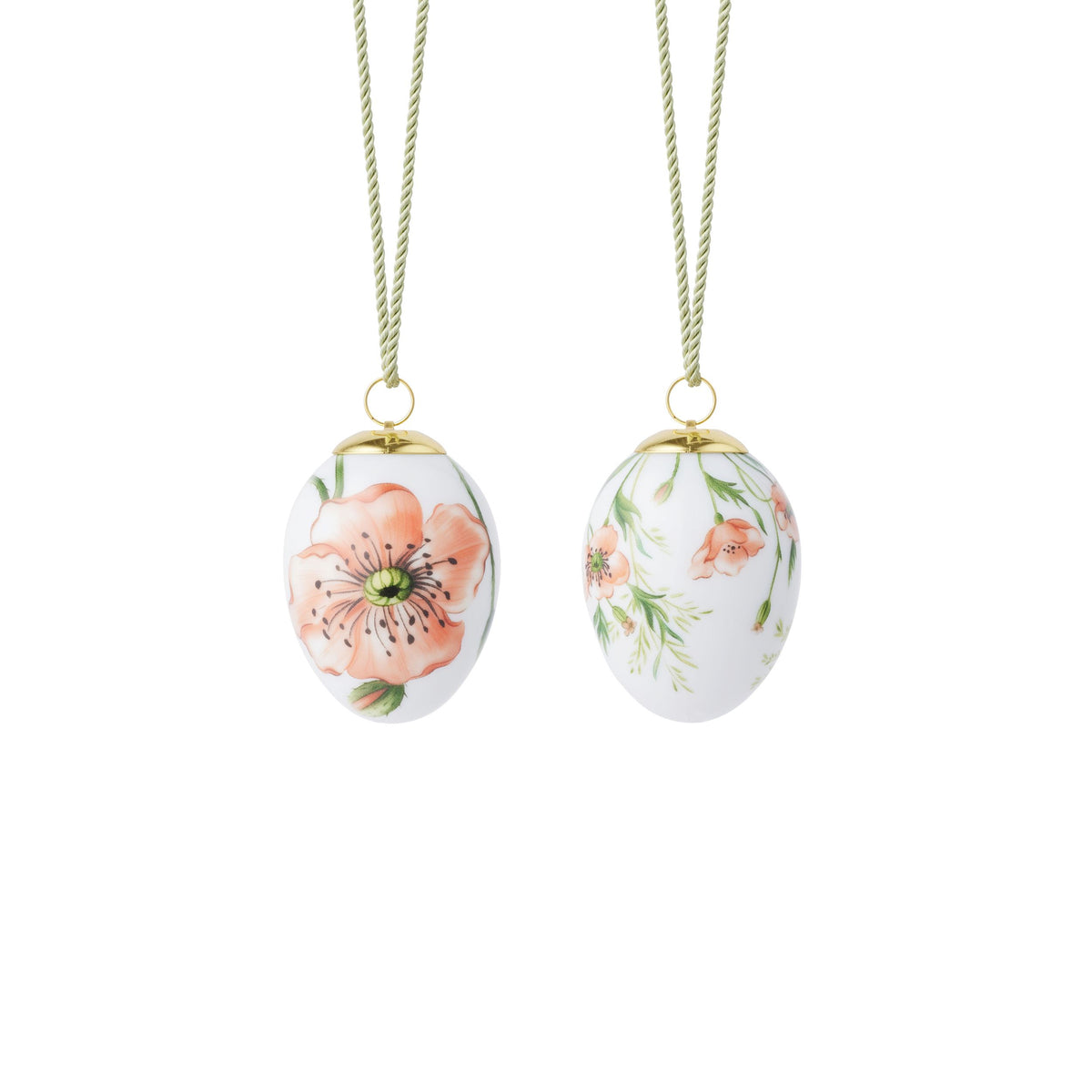 Spring Collection Egg 2026, Poppies, 6 cm, 2 pcs
