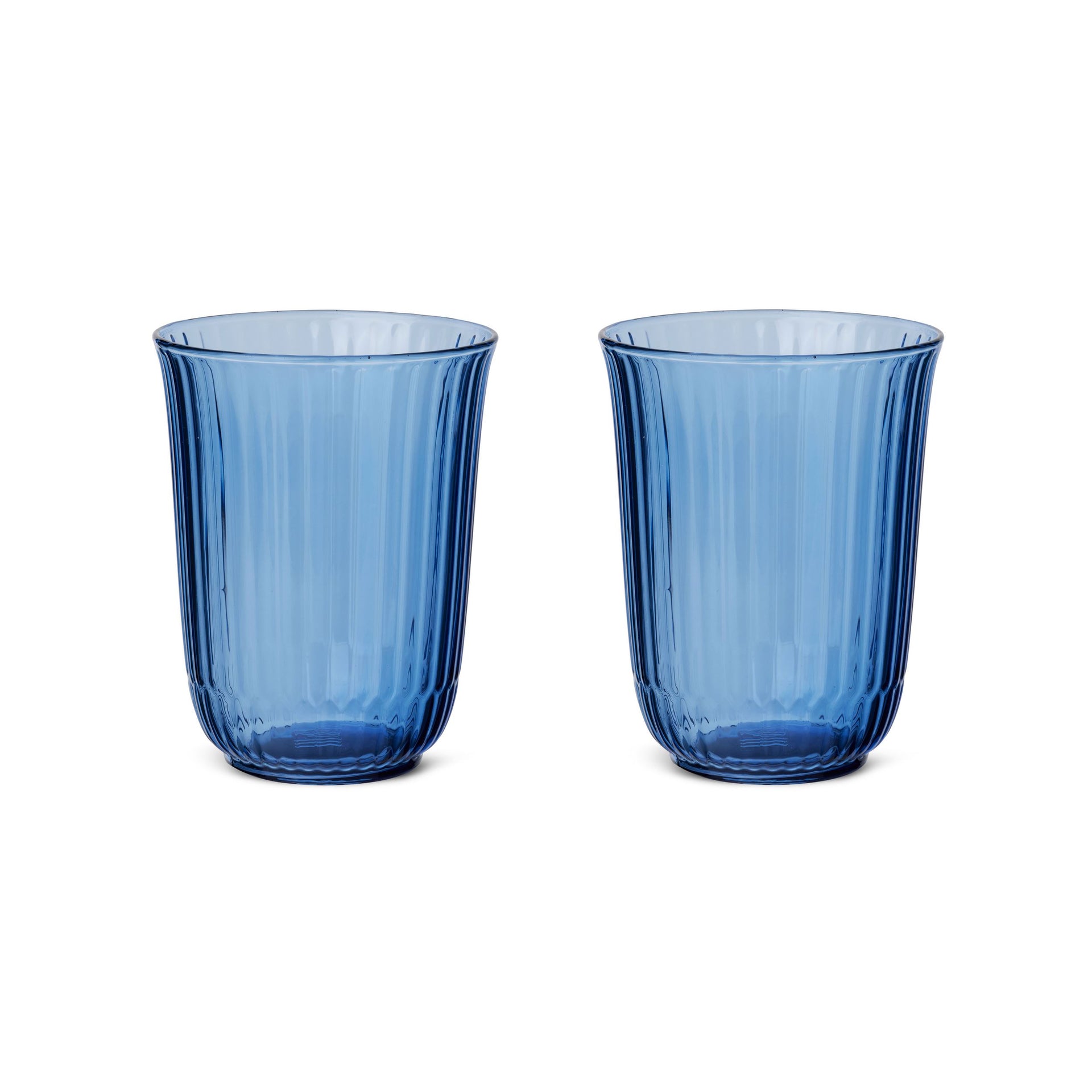 Waves Highball Glass, Blue, 33 cl, 2 pcs