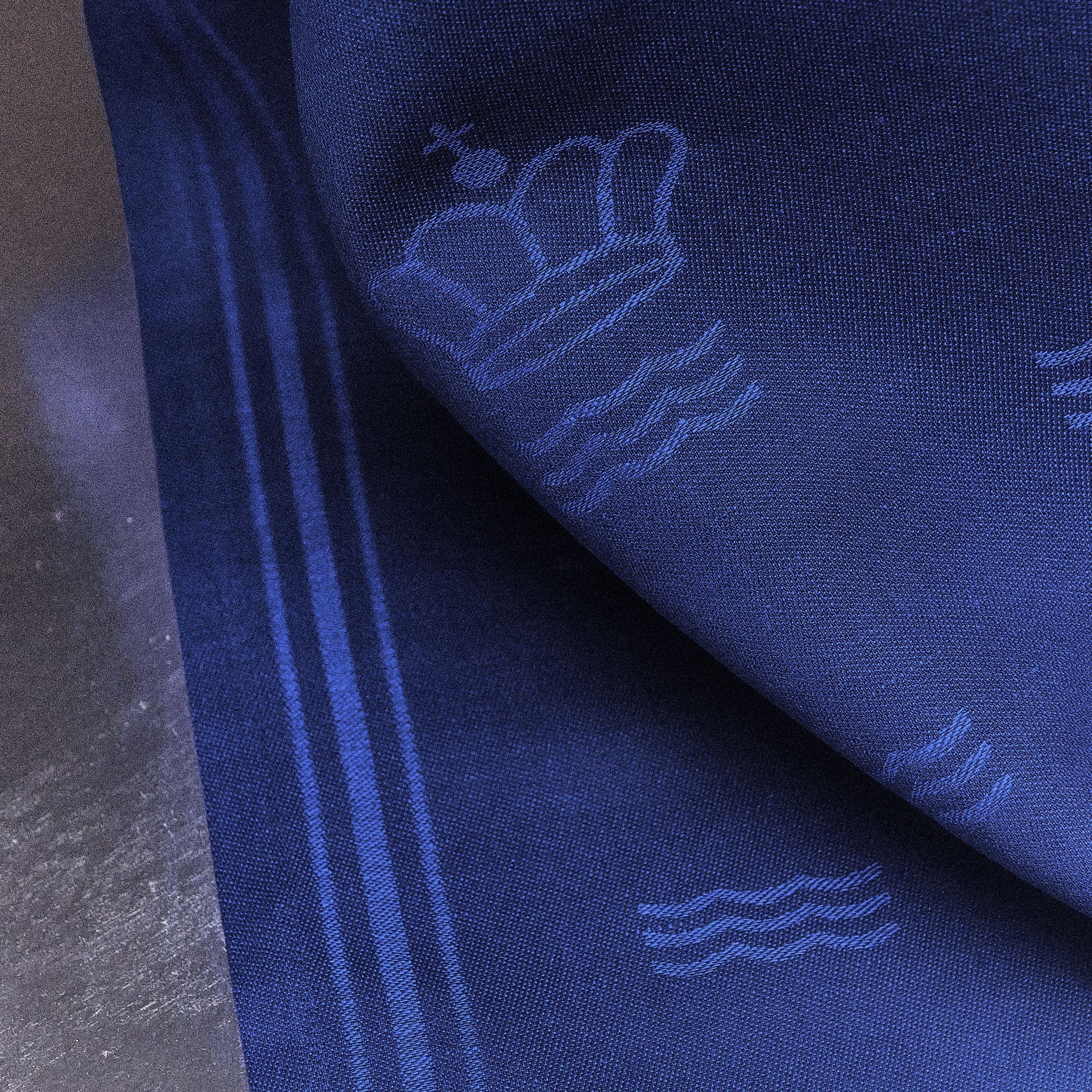 Waves Tablecloth, Blue, 320 x 145 cm