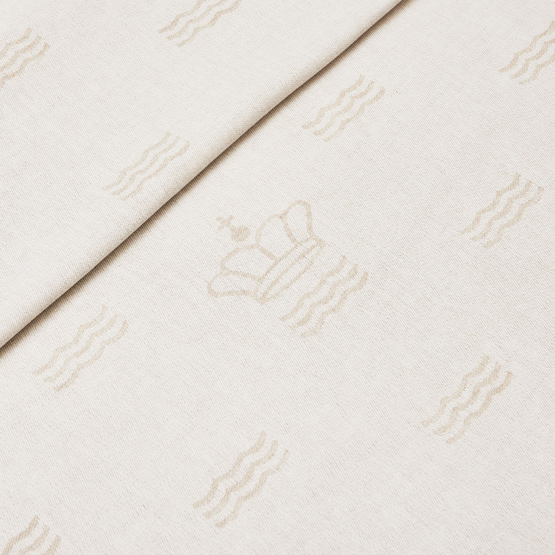 Waves dug, råhvid, 320 x 145 cm - Waves Tablecloth,  Off White, 320 x 145 cm