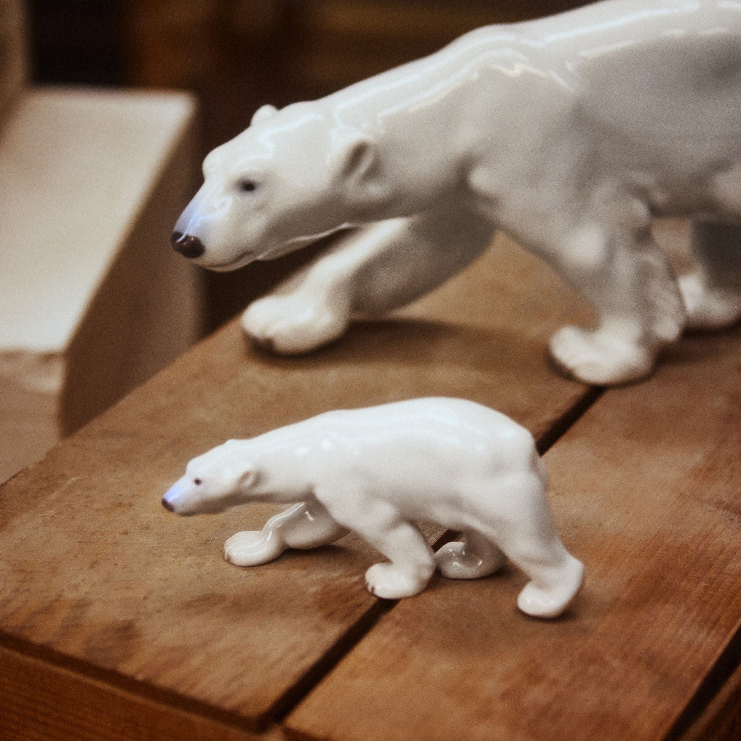 Figurines Miniature Polar Bear, 6 cm | Royal Copenhagen