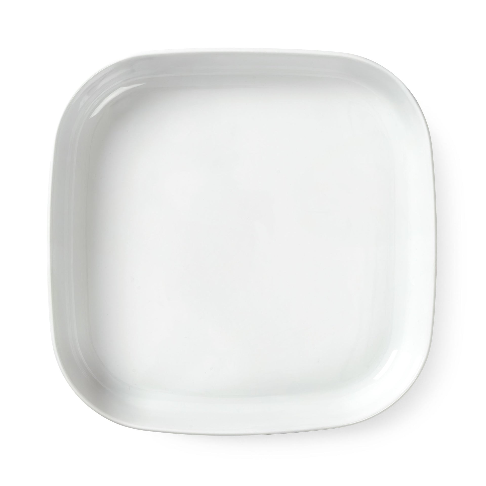 White Fluted Ovenware, 30 cm