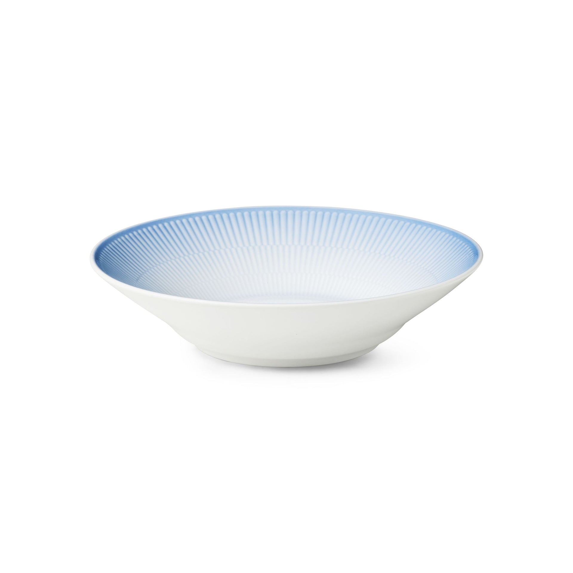 Iris Deep Plate, Blue, 24 cm
