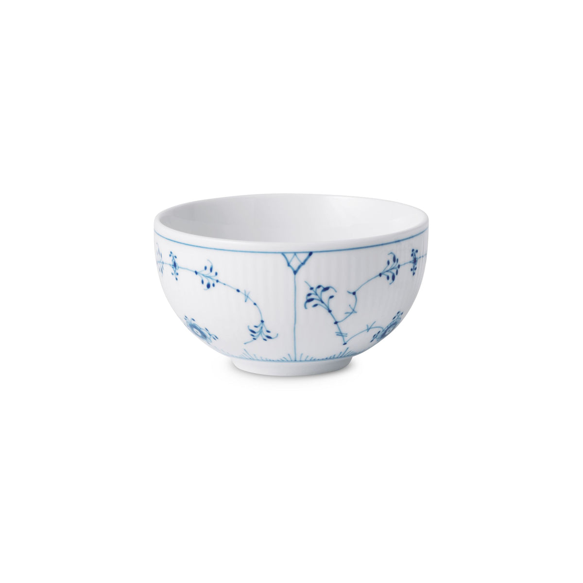 Blue Fluted Plain Bowl, 35 cl