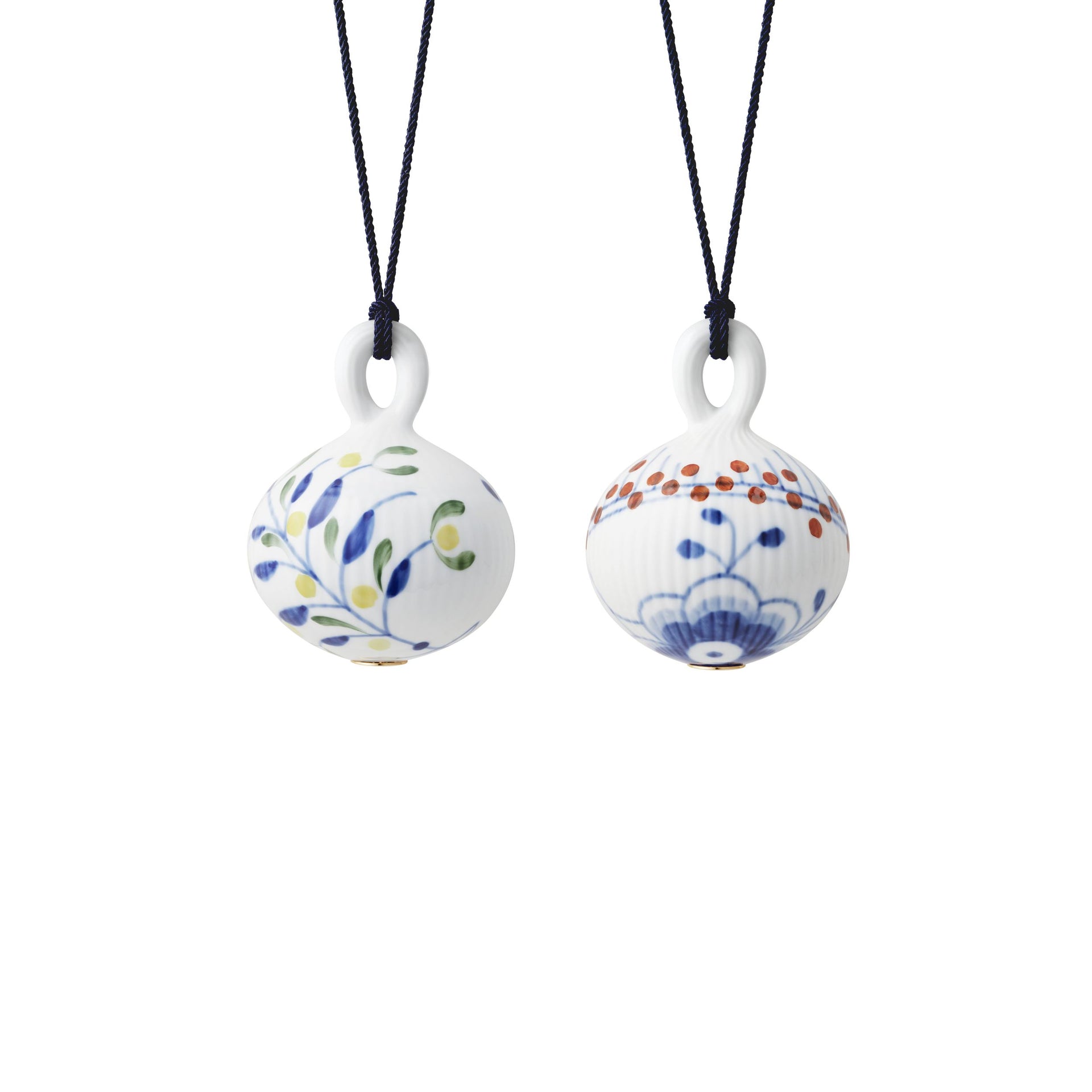 Blue Mega Christmas Bauble, Limited Edition, 9.5 cm, 2 pcs