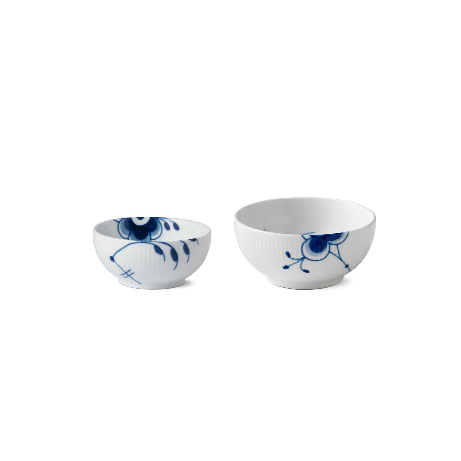 Blue Fluted Mega Bowl set