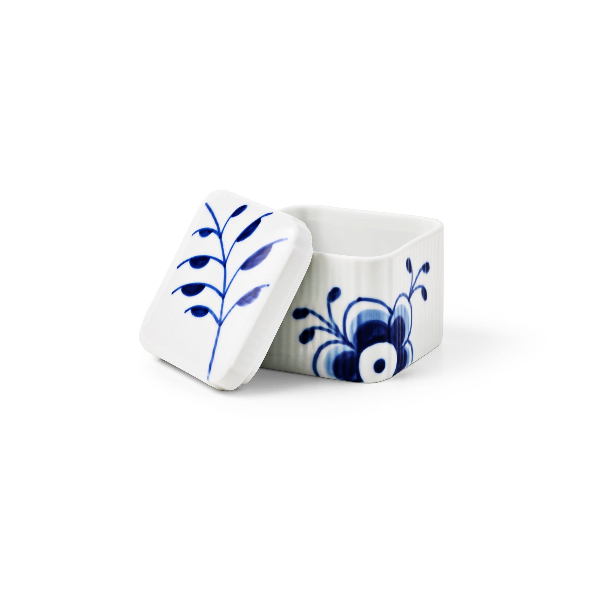 Blue Fluted Mega Bonbonniere