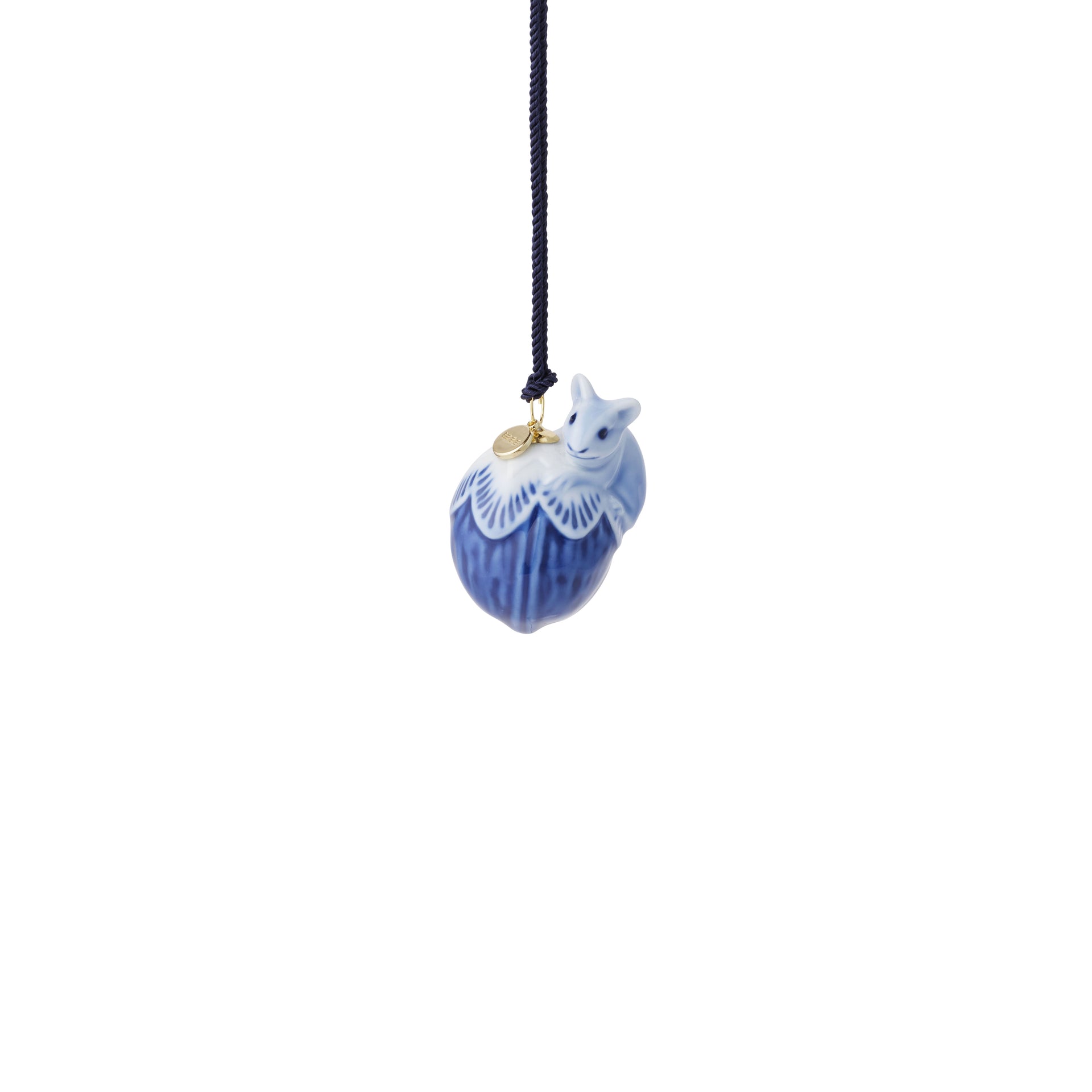 Blue Collectibles Ornament, Mouse, 4.5 cm - Royal Copenhagen Mini ornament titmouse