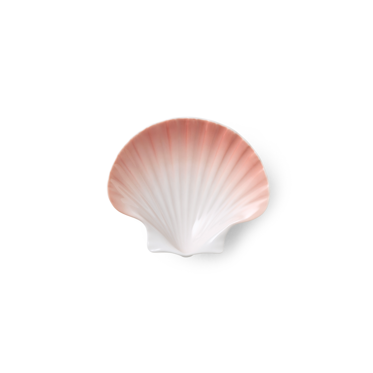 Iris Shell Dish, Coral, 10 cm