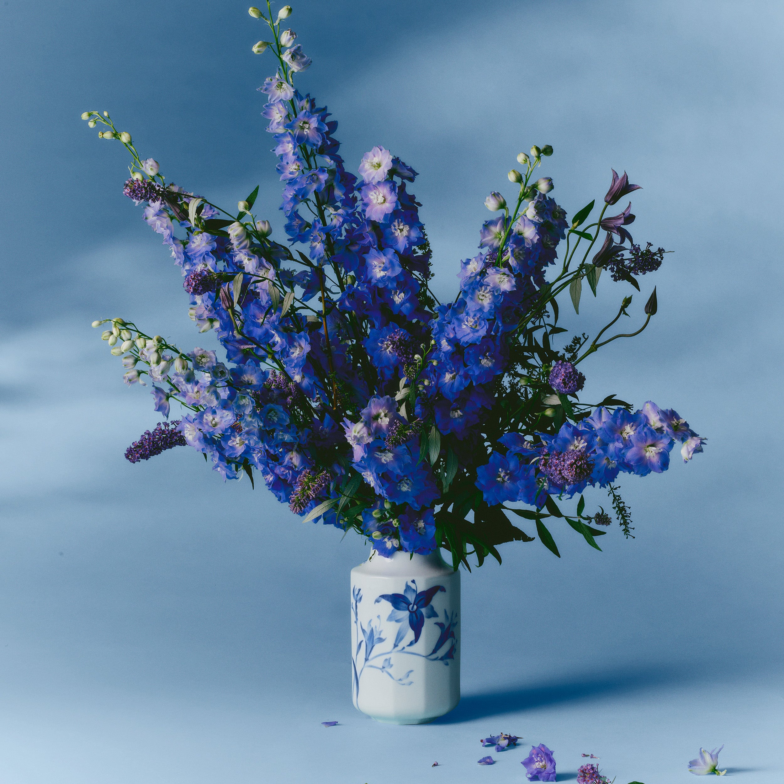 blomst Vase, Morning Glory, 20 cm | Royal Copenhagen