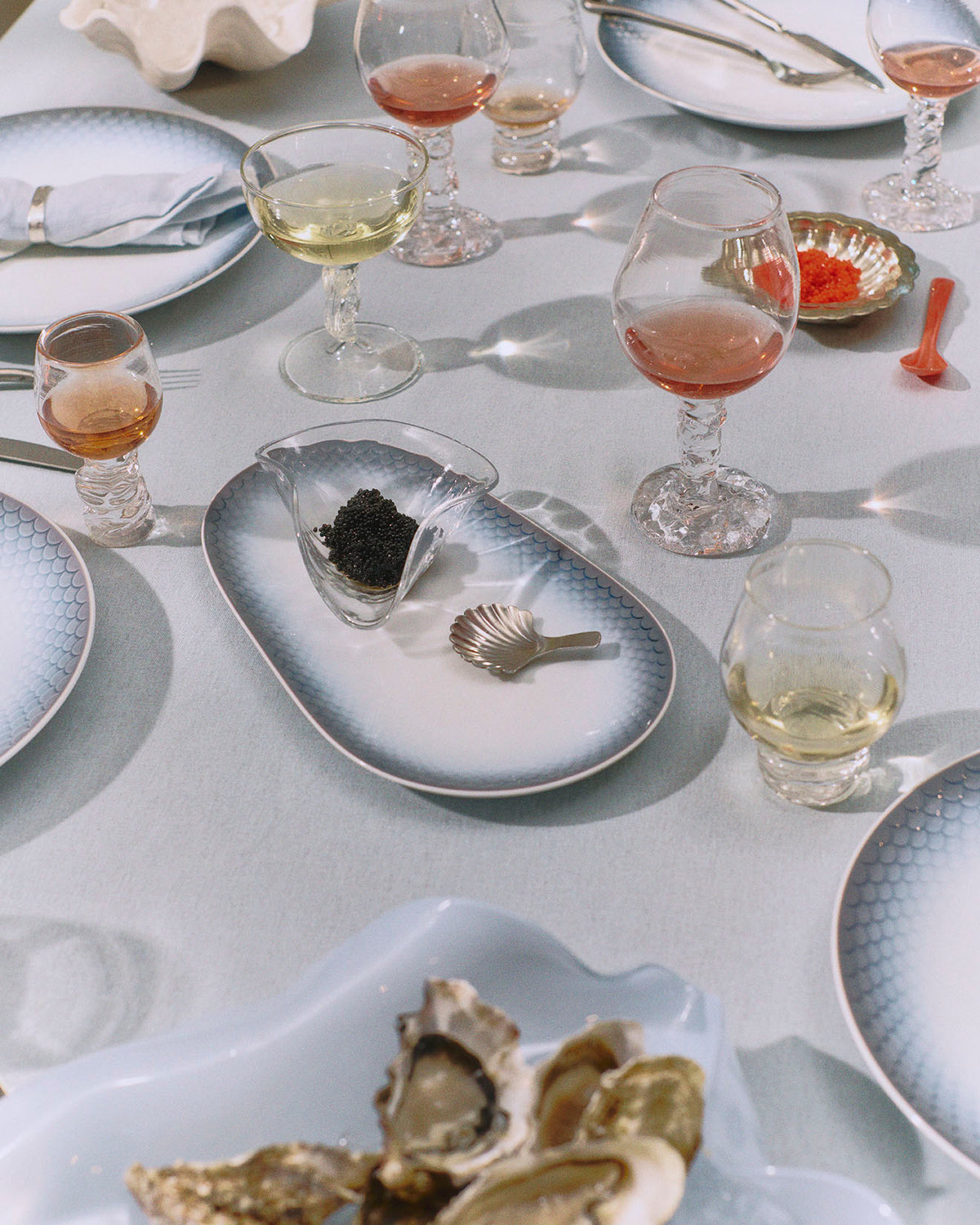 A table set with the Hav Collection