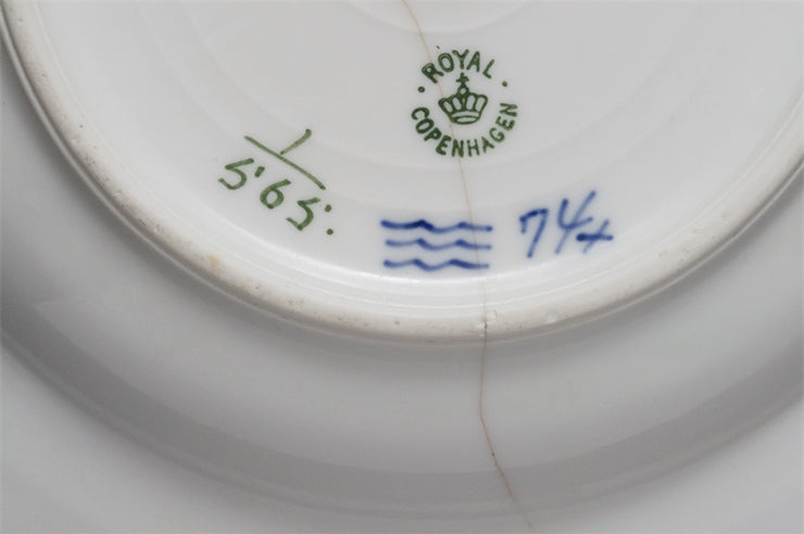 Blue Collectibles Royal Copenhagen Anniversary Plate 1775-2025